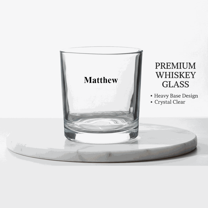 Personalized Whisky Glass