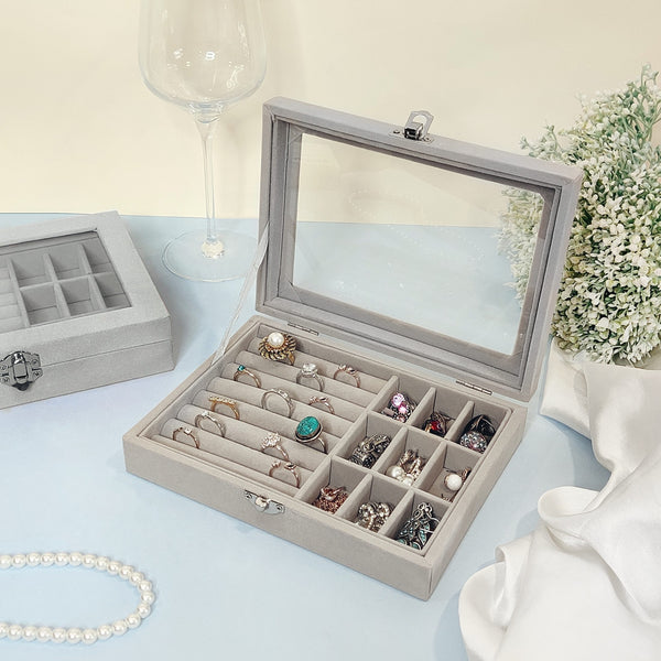 Personalized Jewellery Boxes - Gray