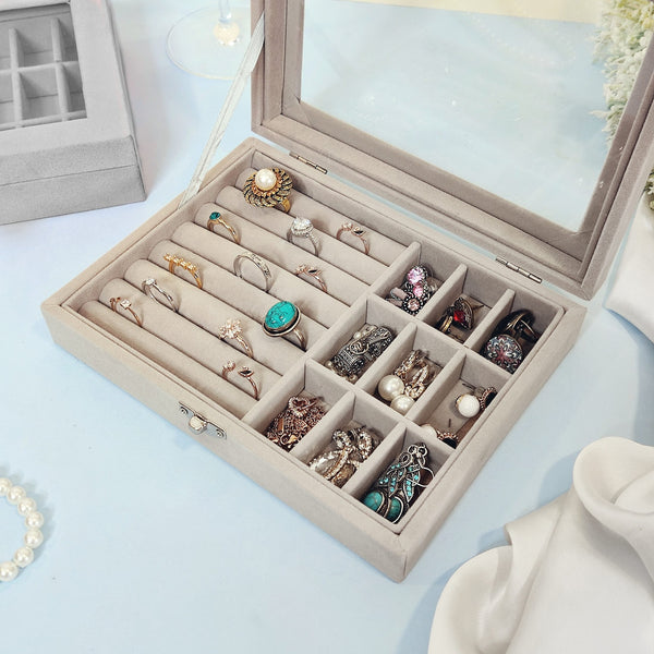 Personalized Jewellery Boxes - Gray
