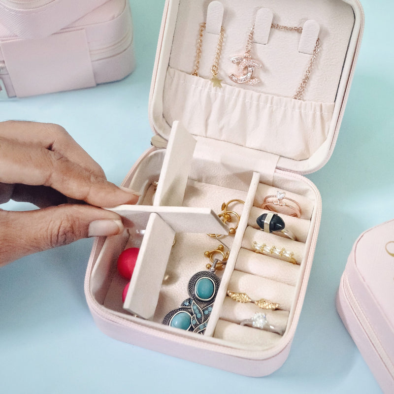 Personalized Jewellery Boxes - Pink