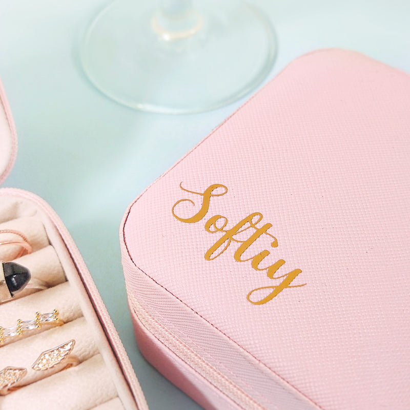 Personalized Jewellery Boxes - Pink