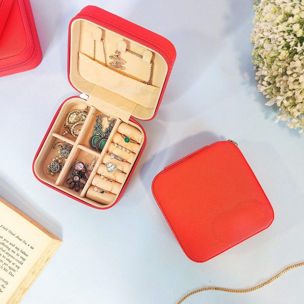 Personalized Jewellery Boxes - Red
