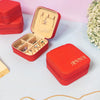 Personalized Jewellery Boxes - Red