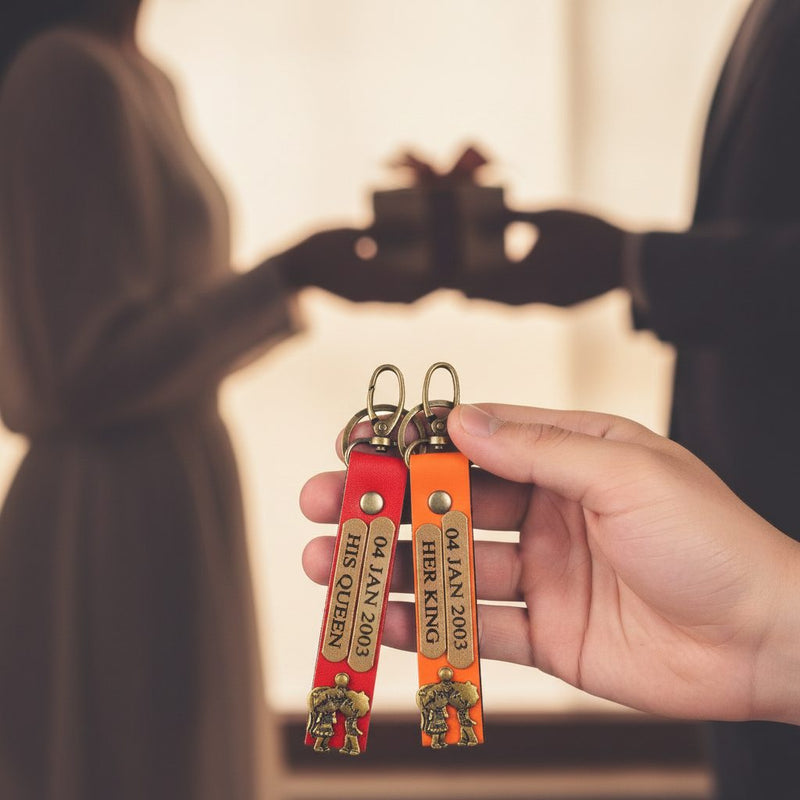 Personalized Couple Keychain Couple Keychain 1
