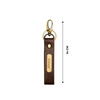 Personalized Keychains - Dark Brown
