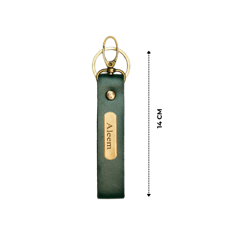 Personalized Keychains - Green