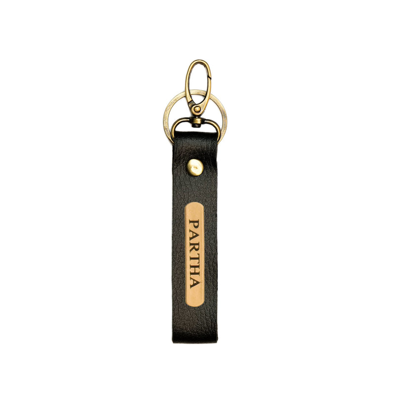 Personalized Keychains - Texture Black