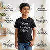 Personalized Kids T-Shirts - Black