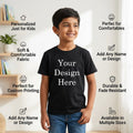 Personalized Kids T-Shirts - Black
