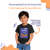 Personalized Kids T-Shirts - Black