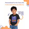 Personalized Kids T-Shirts - Black