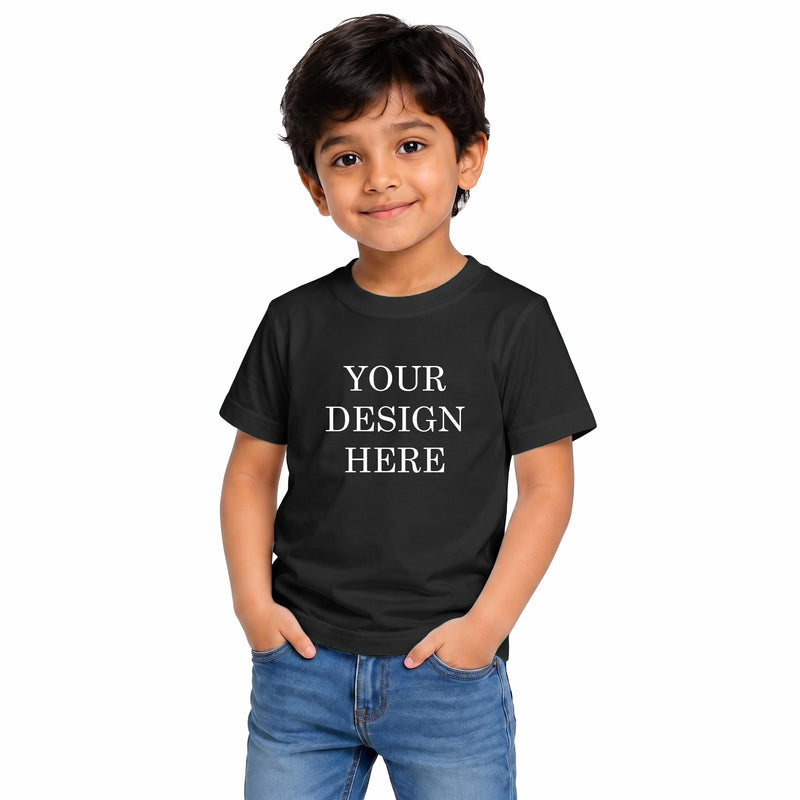 Personalized Kids T-Shirts - Black