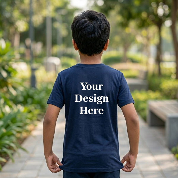 Personalized Kids T-Shirts - Navy Blue