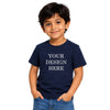 Personalized Kids T-Shirts - Navy Blue