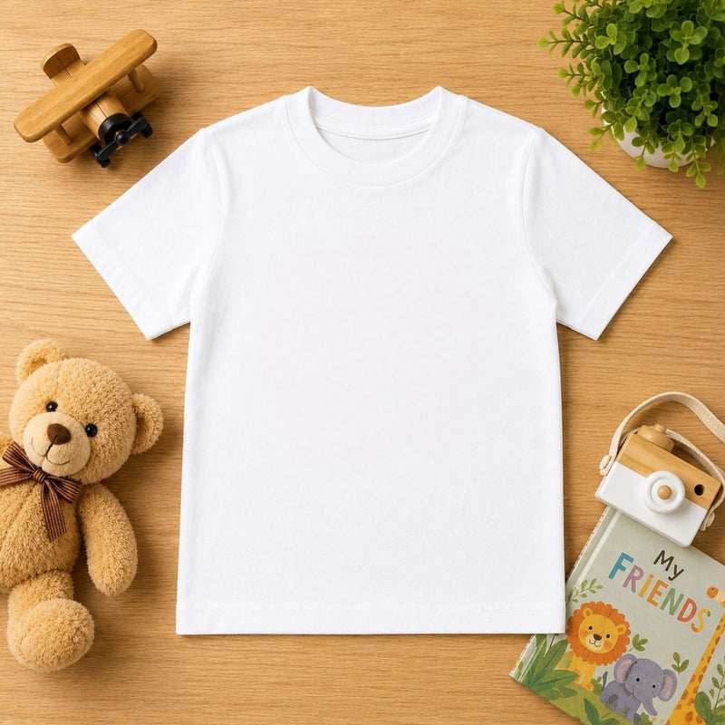 Personalized Kids T-Shirts - White