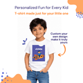 Personalized Kids T-Shirts - White