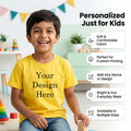 Personalized Kids T-Shirts - Yellow