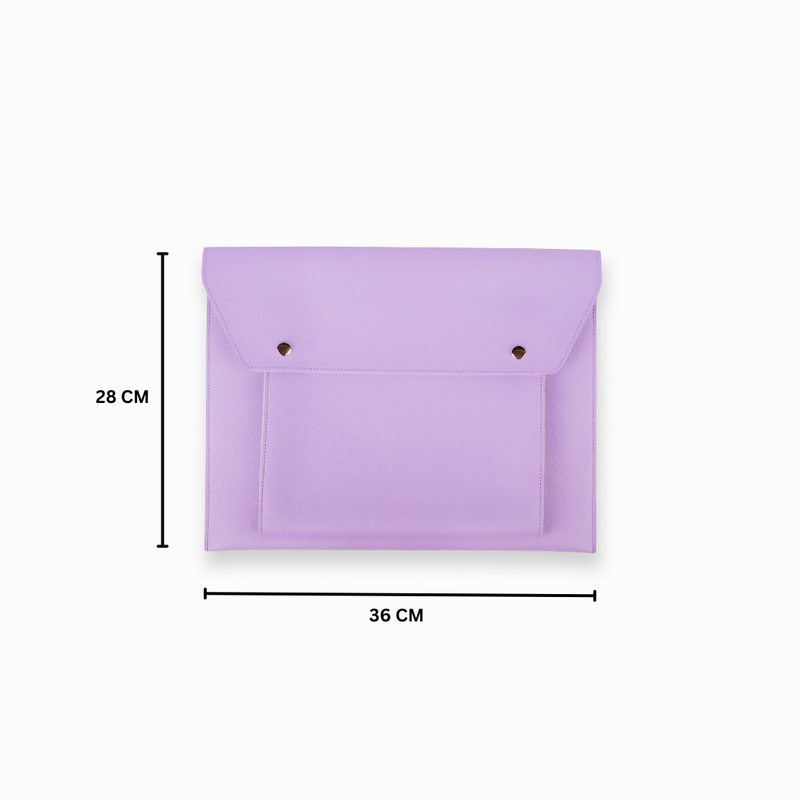 Personalized Folder Bag - Purple