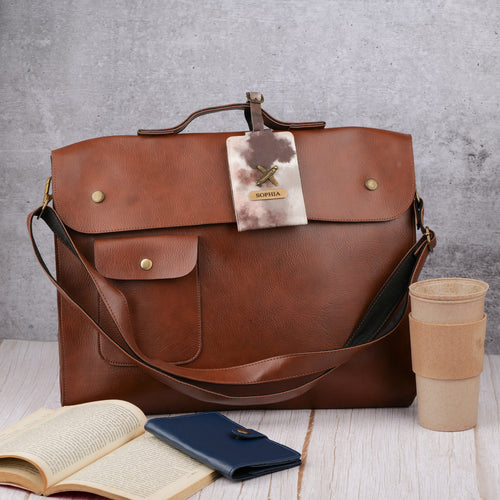Personalized Beige Printed