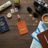 Personalized Luggage Tag - Beige