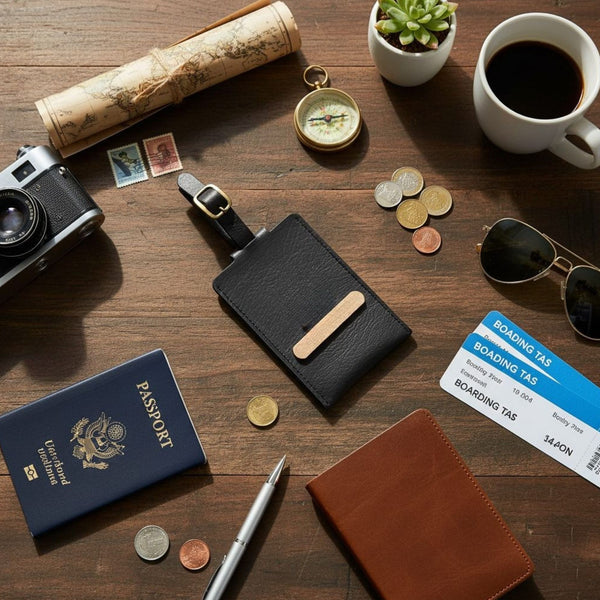 Personalized Luggage Tag - Black