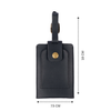 Personalized Luggage Tag - Black