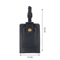 Personalized Luggage Tag - Black