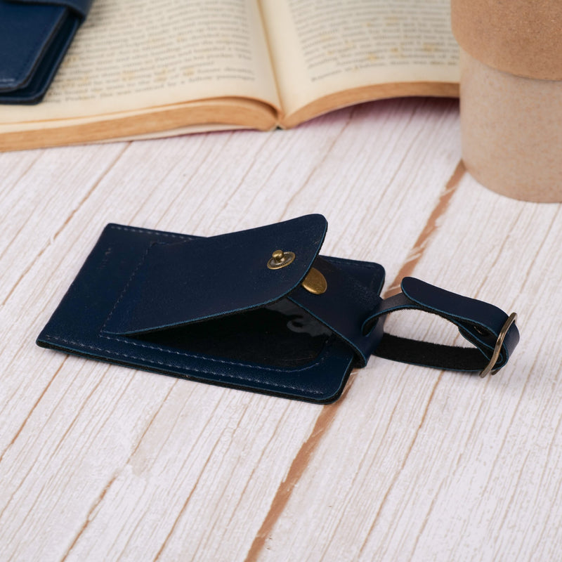 Personalized Luggage Tag - Blue