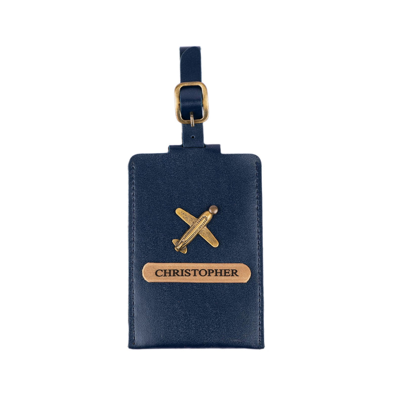 Personalized Luggage Tag - Blue