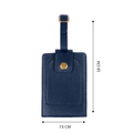 Personalized Luggage Tag - Blue