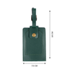 Personalized Luggage Tag - Green