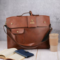 Personalized Luggage Tag - Light Brown