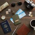 Personalized Luggage Tag - Olive Green