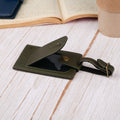 Personalized Luggage Tag - Olive Green