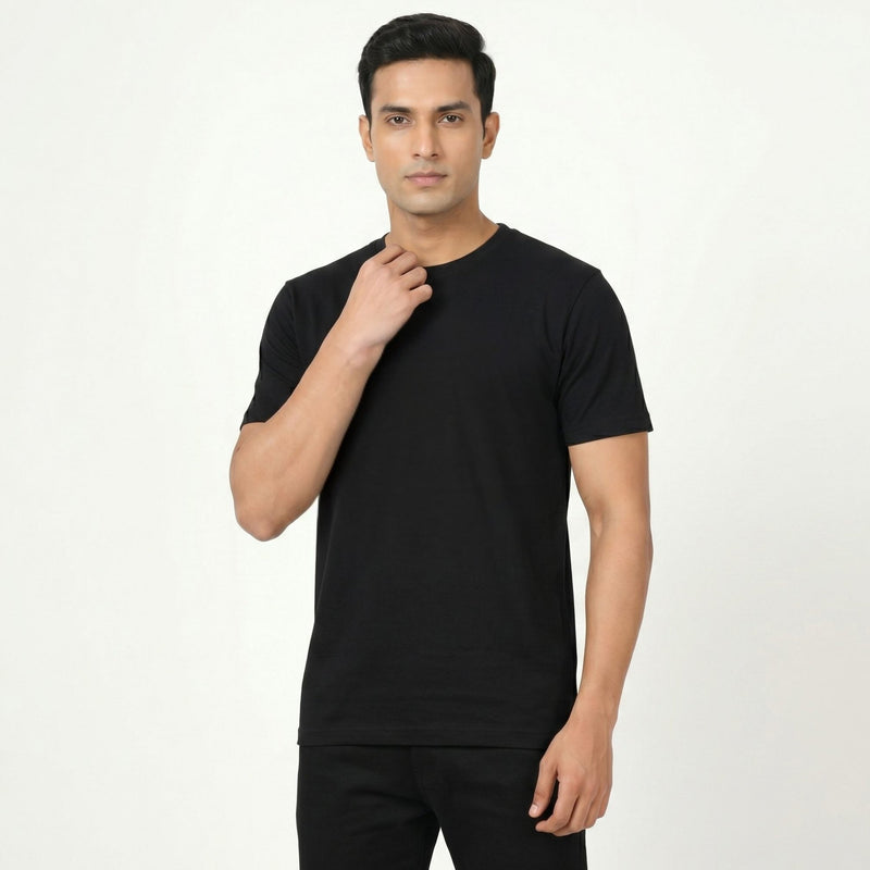 Personalized Men T-Shirts - Black