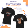 Personalized Men T-Shirts - Black