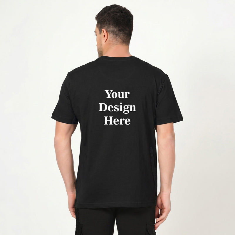 Personalized Men T-Shirts - Black