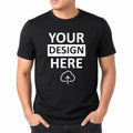 Personalized Men T-Shirts - Black