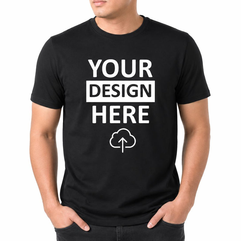 Personalized Men T-Shirts - Black