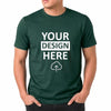 Personalized Men T-Shirts - Bottle Green