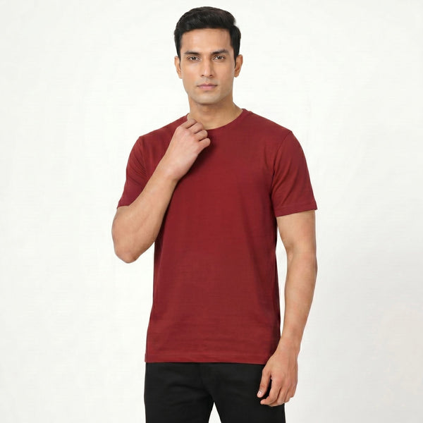 Personalized Men T-Shirts - Maroon