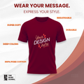 Personalized Men T-Shirts - Maroon