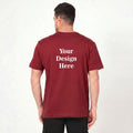 Personalized Men T-Shirts - Maroon
