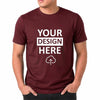 Personalized Men T-Shirts - Maroon