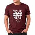 Personalized Men T-Shirts - Maroon