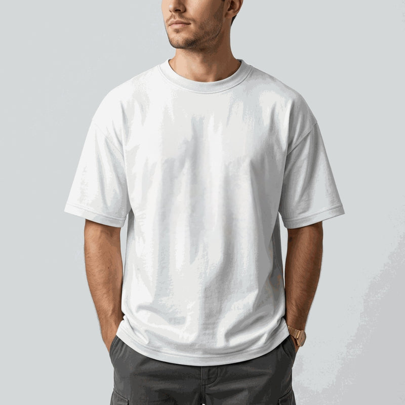 Personalized Oversized T-Shirts - White
