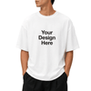 Personalized Oversized T-Shirts - White