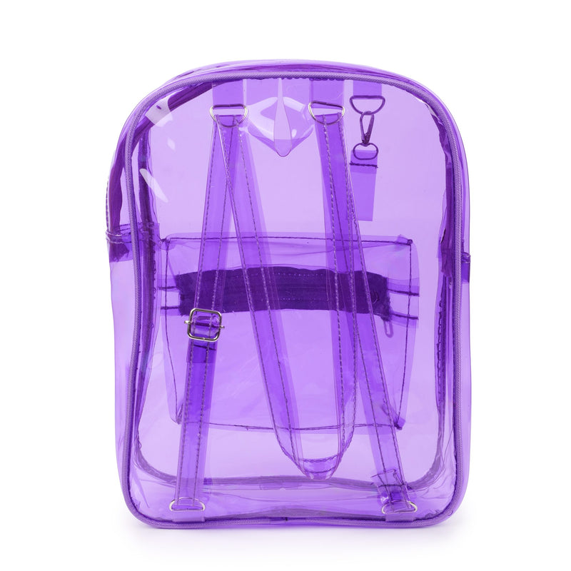 Personalized Backpack Purple PVC Backpack