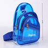 Personalized PVC Sling Bag - Blue