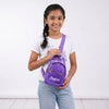 Personalized PVC Sling Bag - Purple